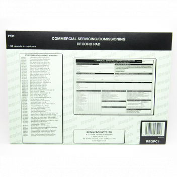 TJ5029 Commercial Servicing/Commisioning Report Pad (50 Reports) <!DOCTYPE html>
<html>
<head>
<title>Commercial Servicing/Commissioning Report Pad Product Description</title>
</head>
<body>

<h1>Commercial Servicing/Commissioning Report Pad</h1>

<p>Keep your commercial servicing records organized and professional with our high-quality report pads.</p>

<ul>
<li>Pack of 50 individual reports</li>
<li>Pre-printed layout for easy filling</li>
<li>Duplicate carbon copy pages for client and technician records</li>
<li>Durable and easy-to-manage A4 size</li>
<li>Clear sections for all necessary service details</li>
<li>Checkboxes and ample space for additional notes</li>
<li>Perfect for HVAC, electrical, plumbing, and other commercial services</li>
</ul>

</body>
</html> 