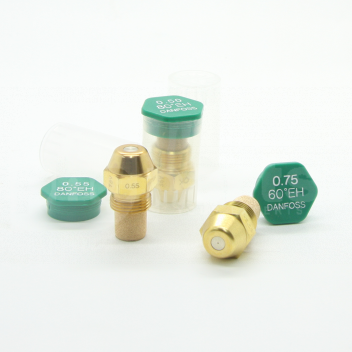 NA2106 Nozzle, Danfoss 0.65 Usg x 80EH <!DOCTYPE html>
<html>
<head>
<title>Nozzle - Danfoss 0.65 Usg x 80EH</title>
</head>
<body>
<h1>Nozzle - Danfoss 0.65 Usg x 80EH</h1>
<p>This nozzle is a high-quality product designed specifically for use with Danfoss 0.65 Usg x 80EH systems. It offers excellent performance and durability, making it a reliable choice for various applications.</p>

<h2>Product Features:</h2>
<ul>
<li>Compatible with Danfoss 0.65 Usg x 80EH systems</li>
<li>High-quality construction for long-lasting durability</li>
<li>Precision engineered for optimal performance</li>
<li>Easy installation and replacement</li>
<li>Provides precise fuel flow and efficient combustion</li>
<li>Designed to resist clogging and minimize maintenance</li>
<li>Ensures consistent spray pattern for reliable operation</li>
<li>Helps optimize fuel efficiency and reduce emissions</li>
</ul>
</body>
</html> Nozzle, Danfoss, 0.65 Usg, 80EH