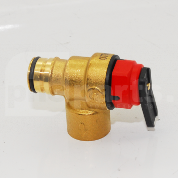 VK6420 Pressure Relief Valve, Vokera Linea, Synergy, Syntesi, Mynute <!DOCTYPE html>
<html>
<head>
<title>Product Description - Pressure Relief Valve</title>
</head>
<body>

<h1>Pressure Relief Valve for Vokera Linea, Synergy, Syntesi, Mynute</h1>

<p>The Pressure Relief Valve is a critical safety component designed to fit a range of Vokera boilers including the Linea, Synergy, Syntesi, and Mynute models. This valve ensures your boiler operates within safe pressure limits by releasing excess pressure, thus preventing potential damage to the system.</p>

<ul>
<li>Durable construction for long-lasting performance</li>
<li>Compatible with Vokera Linea, Synergy, Syntesi, and Mynute boilers</li>
<li>Easy installation process</li>
<li>Reliable safety mechanism to maintain optimal pressure levels</li>
<li>Original Vokera spare part for a perfect fit</li>
<li>Rated for specific pressure settings according to Vokera boiler specifications</li>
</ul>

</body>
</html> 