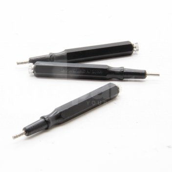 CF0185 Injector (Jet) Cleaning Pin Set (With 2 Spare Pins) <!DOCTYPE html>
<html>
<body>

<h2>Injector (Jet) Cleaning Pin Set (With 2 Spare Pins)</h2>

<h3>Product Features:</h3>
<ul>
<li>Efficiently cleans clogged fuel injectors</li>
<li>Includes 3 different-sized cleaning pins for various injector sizes</li>
<li>Comes with 2 spare pins for extended use</li>
<li>Easy to use and handle</li>
<li>Durable construction for long-lasting performance</li>
</ul>

</body>
</html> Injector, Jet, Cleaning, Pin Set, Spare Pins