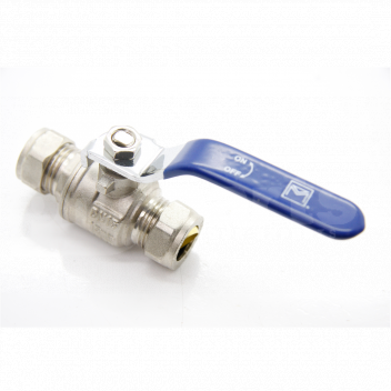 PF2505 Lever Ball Valve, 15mm CxC (Blue Handle, Water) <!DOCTYPE html>
<html>
<head>
<title>Product Description - Lever Ball Valve, 15mm CxC (Blue Handle, Water)</title>
</head>
<body>
<h1>Lever Ball Valve, 15mm CxC (Blue Handle, Water)</h1>
<h2>Product Features:</h2>
<ul>
<li>High-quality lever ball valve for plumbing applications</li>
<li>Size: 15mm Compression x Compression (CxC)</li>
<li>Designed specifically for water flow control</li>
<li>Easy to operate lever handle with a blue color for easy identification</li>
<li>Durable and reliable construction</li>
<li>Suitable for both professional and DIY plumbing projects</li>
<li>Provides a tight shut-off, ensuring no leakage</li>
<li>Compact and space-saving design for easy installation</li>
<li>Can be used in residential, commercial, and industrial settings</li>
<li>Compatible with standard plumbing fittings and pipes</li>
</ul>
</body>
</html> Lever Ball Valve, 15mm CxC, Blue Handle, Water