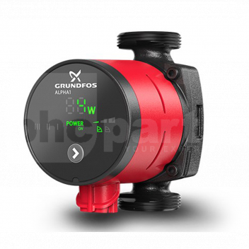 PE2009 Pump, Grundfos Alpha1 15-50/60 130mm <p>The ALPHA1 is a high efficiency circulator, designed for pumping liquids in heating and hot water systems (stainless steel &lsquo
