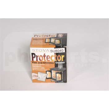 JA8055 Protector, Flue & Chimney Cleaner, Pack of 15 Sachets <!DOCTYPE html>
<html>
<head>
<title>Product Description</title>
</head>
<body>
<h1>Protector, Flue & Chimney Cleaner - Pack of 15 Sachets</h1>
<ul>
<li>Effectively cleans flues and chimneys</li>
<li>Provides protection against soot and creosote buildup</li>
<li>Helps to reduce the risk of flue fires</li>
<li>Pack of 15 convenient single-use sachets</li>
<li>Easy application with no mess or hassle</li>
<li>Safe and effective for use on all flue and chimney types</li>
<li>Regular use can help improve the efficiency of heating systems</li>
<li>Suitable for both wood-burning and gas fireplaces</li>
<li>Helps to eliminate odors caused by built-up residue</li>
<li>Environmentally friendly formulation</li>
</ul>
</body>
</html> Protector, Flue & Chimney Cleaner, Pack of 15 Sachets