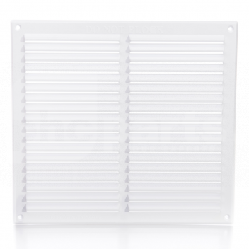 VP2150 Louvre Vent, 9in x 9in, White Plastic <p><span style=\"color:#000000
