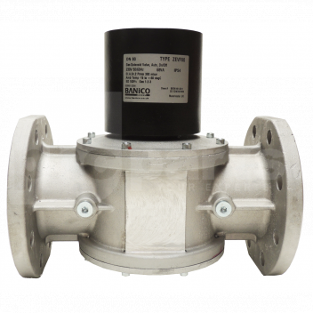 SC1620 Gas Solenoid Valve, 3in BSP, 230vAC, Banico ZEV80 <!DOCTYPE html>
<html lang=\"en\">
<head>
<meta charset=\"UTF-8\">
<meta name=\"viewport\" content=\"width=device-width, initial-scale=1.0\">
<title>Banico ZEV65 Gas Solenoid Valve</title>
</head>
<body>
<h1>Banico ZEV65 Gas Solenoid Valve</h1>
<ul>
<li>Connection Size: 2.5 inches BSP (British Standard Pipe)</li>
<li>Voltage: 230v AC</li>
<li>Designed for gas safety and control</li>
<li>Robust construction suitable for commercial applications</li>
<li>Fast acting for quick response to gas flow changes</li>
<li>Easy to install and maintain</li>
</ul>
</body>
</html> 