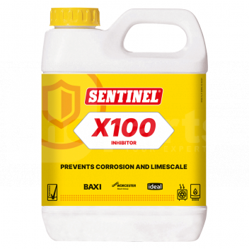 FC2005 Sentinel X100L Corrosion Inhibitor, 1Ltr <!DOCTYPE html>
<html lang=\"en\">
<head>
<meta charset=\"UTF-8\">
<meta name=\"viewport\" content=\"width=device-width, initial-scale=1.0\">
<title>Sentinel X100L Corrosion Inhibitor, 1Ltr</title>
</head>
<body>
<h1>Sentinel X100L Corrosion Inhibitor, 1Ltr</h1>
<p>The Sentinel X100L Corrosion Inhibitor is a highly effective solution for protecting heating and cooling systems against corrosion and limescale build-up. This 1Ltr bottle is perfect for maintaining the efficiency and longevity of your system.</p>

<h2>Product Features:</h2>
<ul>
<li>Advanced formula that prevents corrosion and scale formation</li>
<li>Compatible with all metals commonly used in heating and cooling systems</li>
<li>Protects against freezing and can be used in systems with frost protection</li>
<li>Improves energy efficiency by optimizing heat transfer</li>
<li>Non-toxic and environmentally friendly</li>
<li>Easy to use - simply add to the system water</li>
<li>Long-lasting protection with a recommended dosage of 1Ltr per 100Ltr of system water</li>
</ul>
</body>
</html> Sentinel X100L Corrosion Inhibitor, 1Ltr, Sentinel X100L, corrosion inhibitor, 1Ltr