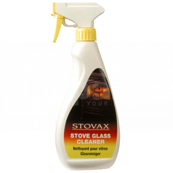 SU8100 Stove Glass Cleaner, Spray On, 650ml Bottle <!DOCTYPE html>
<html>
<head>
<title>Stove Glass Cleaner - 650ml</title>
</head>
<body>

<div class=\"product-description\">
<h1>Stove Glass Cleaner - 650ml</h1>
<p>This Stove Glass Cleaner is designed to make the task of cleaning your stove\'s glass quick and effective. Its easy spray-on application ensures a hassle-free cleaning experience.</p>

<ul>
<li>Specially formulated for stove glass surfaces</li>
<li>Convenient spray-on application</li>
<li>Large 650ml bottle for multiple uses</li>
<li>Efficiently removes soot, creosote, and grime</li>
<li>Leaves behind a streak-free shine</li>
<li>Suitable for all types of stove glass</li>
<li>Non-toxic and easy to use</li>
</ul>
</div>

</body>
</html> 