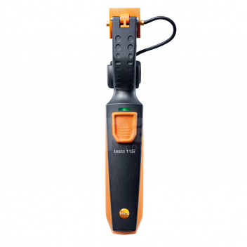 TJ1609 Clamp Thermometer, -40 to 150 DegC, Testo 115i Smart Probe <!DOCTYPE html>
<html lang=\"en\">
<head>
<meta charset=\"UTF-8\">
<meta name=\"viewport\" content=\"width=device-width, initial-scale=1.0\">
<title>Testo 115i Clamp Thermometer Smart Probe</title>
</head>
<body>
<h1>Testo 115i Clamp Thermometer Smart Probe</h1>
<p>The Testo 115i is a versatile and easy-to-use clamp thermometer that offers reliable temperature measurements for heating, ventilation, and air conditioning (HVAC) applications.</p>
<ul>
<li>Temperature Range: -40 to 150 degrees Celsius (-40 to 302 degrees Fahrenheit)</li>
<li>Smart Connectivity: Compatible with the Testo Smart Probes App for easy monitoring and data analysis</li>
<li>Clamp Mechanism: Ensures easy and secure attachment to pipes and tubes</li>
<li>Precision Measurements: High accuracy for professional requirements</li>
<li>Compact Design: Ideal for working in tight spaces</li>
<li>Battery Powered: Requires 3 AAA batteries for portable use</li>
<li>Long Battery Life: Provides prolonged operational duration for field tasks</li>
<li>Durable Construction: Built to withstand tough working conditions</li>
</ul>
</body>
</html> 