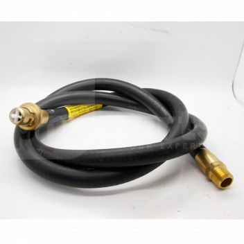 BJ1018 Gas Cooker Hose, 6ft x 1/2in, Bayonet Type, NG <!DOCTYPE html>
<html>
<head>
<title>Gas Cooker Hose</title>
</head>
<body>
<h1>Gas Cooker Hose</h1>
<p>6ft x 1/2in, Bayonet Type, NG</p>

<h2>Product Features:</h2>
<ul>
<li>6ft long, providing ample length for connecting gas cookers</li>
<li>1/2in diameter for optimal gas flow</li>
<li>Bayonet type connector for easy and secure attachment</li>
<li>Designed for Natural Gas (NG) usage</li>
<li>Durable construction ensures long-lasting performance</li>
<li>Compliant with safety standards for gas appliances</li>
<li>Flexible design allows for easy installation</li>
<li>Provides a reliable connection between the gas supply and your cooker</li>
</ul>
</body>
</html> Gas Cooker Hose, 6ft, 1/2in, Bayonet Type, NG