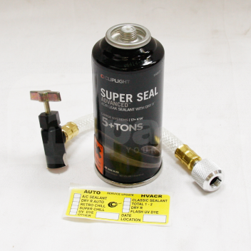 FC8215 Superseal Advanced Leak Sealant, 5 tons (17.6kW/Hr) Plus, ACR Systems <p>The Cliplight Superseal Advanced 948KIT is suitable for large systems - over 5 tons / 17kW. Super Seal Advanced<strong>&nbsp