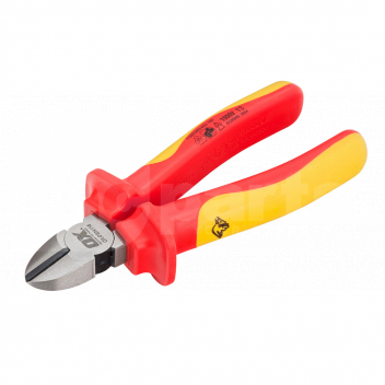 TK10217 Diagonal Cutting Pliers, VDE, 6in / 160mm, OX Pro <ul>
 <li>Can be used safely when working on live electrical wires at a voltage of up to 1000 volts AC</li>
 <li>Manufactured &amp