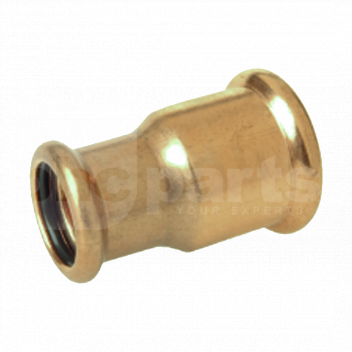 PG2049 Reducing Coupling, 22mm x 15mm, M-Press <!DOCTYPE html>
<html>
<body>
<h1>Product Description: Reducing Coupling, 22mm x 15mm, M-Press</h1>
<ul>
<li>High-quality reducing coupling for plumbing applications</li>
<li>Designed to connect pipes of different sizes</li>
<li>Dimensions: 22mm x 15mm</li>
<li>Compatible with M-Press system</li>
<li>Durable and reliable construction</li>
<li>Quick and easy installation</li>
<li>Leak-proof and corrosion-resistant</li>
<li>Suitable for both residential and commercial use</li>
<li>Meets industry standards for performance and safety</li>
</ul>
</body>
</html> Reducing Coupling, 22mm x 15mm, M-Press