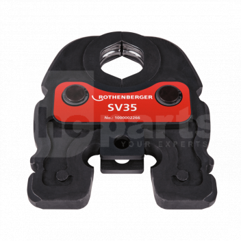 TK7725 SV Profile 35mm Press Jaws for Rothenberger ROMAX (not Compact)  