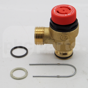 WA3257 Pressure Relief Valve, 24/26/28CDi, 24/28i, 15Sbi, 24i/28i Junior <!DOCTYPE html>
<html>
<head>
<title>Pressure Relief Valve Product Description</title>
</head>
<body>
<h1>Pressure Relief Valve for Worcester Boilers</h1>
<p>The Pressure Relief Valve is a crucial component designed to maintain the safe operation of your Worcester boiler system. Compatible with various Worcester boiler models, this valve ensures the pressure within the boiler is regulated, preventing potential overpressure damage.</p>
<ul>
<li>Model Compatibility: 24/26/28CDi, 24/28i, 15Sbi, 24i/28i Junior</li>
<li>Pressure Regulation: Helps maintain optimal system pressure</li>
<li>Safety Mechanism: Releases excess pressure to prevent system damage</li>
<li>Durability: Built with high-quality materials to withstand regular use</li>
<li>Easy Installation: Designed for quick and hassle-free replacement</li>
<li>OEM Replacement Part: Ensures perfect fit and function</li>
</ul>
</body>
</html> 