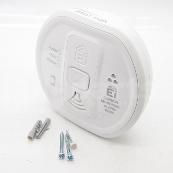 TJ2612 Carbon Monoxide Alarm, Aico Ei208WRF, RadioLINK RF Connected <p>The Aico EI208WRF battery powered CO alarm features RadioLINK+ technology, enabling wireless inter-connectivity with other&nbsp