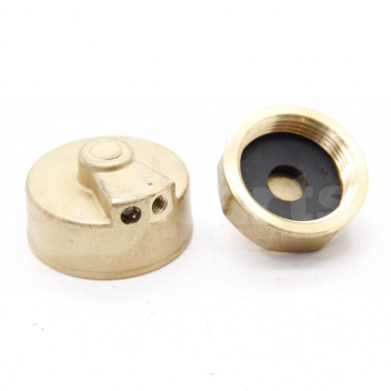 TJA163 MeterSafe Gas Meter Security Cap, 3/4in BS746 <p>MeterSafe Security caps are made up from a washered inner sealing cap and an outer security cap.</p>

<p>Once they&#39