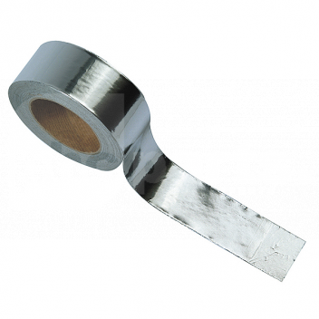 JA6053 Foil Faced Tape, 50mm Wide x 45m Roll <!DOCTYPE html>
<html>
<head>
<title>Foil Faced Tape</title>
</head>
<body>

<h1>Foil Faced Tape, 50mm Wide x 45m Roll</h1>

<h2>Product Description:</h2>
<p>This Foil Faced Tape is a high-quality adhesive tape designed for various applications. It features a strong adhesive backing that ensures a secure and long-lasting bond. The tape is 50mm wide and comes in a 45m roll, providing ample coverage for your needs.</p>

<h2>Product Features:</h2>
<ul>
<li>Strong adhesive backing for a secure bond</li>
<li>50mm wide tape for optimal coverage</li>
<li>45m roll for extended usage</li>
<li>High-quality materials for durability</li>
<li>Foil faced design for effective insulation and heat reflection</li>
<li>Easy to use and apply</li>
<li>Perfect for sealing and joining materials in various applications</li>
</ul>

</body>
</html> Foil Faced Tape, 50mm Wide, 45m Roll