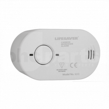 TJ2902 Carbon Monoxide Alarm, Kidde Compact, Battery Operated (7 Year) <p>The Kidde 5CO carbon monoxide alarm is a compact and lightweight battery powered alarm featuring multi-function LED indicators and a 7-year sensor.&nbsp