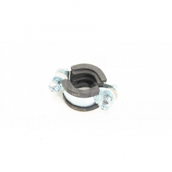 PJ5110 Pipe Clip, Rubber Lined, 20-24mm Dia, M8 / M10 Thread <!DOCTYPE html>
<html lang=\"en\">
<head>
<meta charset=\"UTF-8\">
<meta name=\"viewport\" content=\"width=device-width, initial-scale=1.0\">
<title>Product Description</title>
</head>
<body>
<h1>Rubber Lined Pipe Clip</h1>
<p>Secure your piping with our durable and versatile Rubber Lined Pipe Clip, designed for a strong hold and easy installation.</p>
<ul>
<li>Size Range: 20-24mm Diameter</li>
<li>Thread Compatibility: M8 / M10</li>
<li>Rubber Lining: Reduces vibration and noise</li>
<li>Material: Galvanized steel for corrosion resistance</li>
<li>Easy Installation: Quick and secure fixing with dual thread options</li>
<li>Versatility: Suitable for a variety of piping applications</li>
</ul>
</body>
</html> 