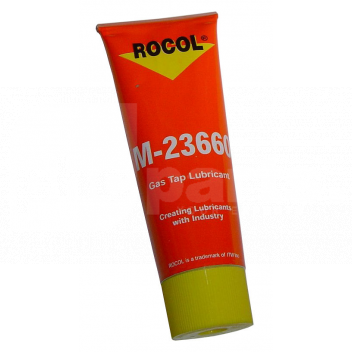 LU1120 Rocol M23660 Gas Tap Lubricant (Grease), 50g tube <!DOCTYPE html>
<html>
<head>
<title>Product Description - Rocol M23660 Gas Tap Lubricant</title>
</head>
<body>
<h1>Rocol M23660 Gas Tap Lubricant (Grease)</h1>
<img src=\"product_image.jpg\" alt=\"Rocol M23660 Gas Tap Lubricant\">

<h2>Product Description:</h2>
<p>The Rocol M23660 Gas Tap Lubricant is specially formulated to provide long-lasting lubrication for gas taps. Its high-performance grease ensures smooth operation, minimizes friction, and prevents corrosion. This 50g tube is convenient and easy to use, making it an essential tool for gas appliance maintenance.</p>

<h2>Product Features:</h2>
<ul>
<li>High-performance gas tap lubricant</li>
<li>Provides long-lasting lubrication</li>
<li>Minimizes friction and prevents corrosion</li>
<li>50g tube for easy application</li>
<li>Specially formulated for gas appliance maintenance</li>
</ul>

<h2>Specifications:</h2>
<ul>
<li>Product: Rocol M23660 Gas Tap Lubricant (Grease)</li>
<li>Weight: 50g</li>
<li>Tube material: Plastic</li>
<li>Color: White</li>
</ul>

<h2>Usage Instructions:</h2>
<ol>
<li>Clean the gas tap thoroughly before applying the lubricant.</li>
<li>Squeeze a small amount of the lubricant from the tube.</li>
<li>Apply the lubricant evenly to the moving parts of the gas tap.</li>
<li>Operate the gas tap several times to ensure proper distribution of the lubricant.</li>
</ol>

</body>
</html> Rocol, M23660, gas tap lubricant, grease, 50g tube