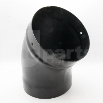 90M06303 150mm 45 Deg Elbow, Matt Blk Vit Enamel <!DOCTYPE html>
<html lang=\"en\">
<head>
<meta charset=\"UTF-8\">
<title>150mm 45° Elbow - Matt Black Vitreous Enamel</title>
</head>
<body>

<article>
<h1>150mm 45° Elbow - Matt Black Vitreous Enamel</h1>
<p>Experience seamless and efficient exhaust flow in your heating system with our top-notch 150mm 45 Degree Elbow. Designed for durability and aesthetic appeal, this elbow fitting is perfect for your stove or heating appliance exhaust needs.</p>

<ul>
<li><strong>Dimension:</strong> 150mm diameter</li>
<li><strong>Angle:</strong> 45 degrees for directional change</li>
<li><strong>Finish:</strong> Matt black for a sleek and unobtrusive look</li>
<li><strong>Material:</strong> High-quality vitreous enamel for maximum heat resistance</li>
<li><strong>Durability:</strong> Resistant to corrosion and thermal shock</li>
<li><strong>Installation:</strong> Easy to fit with a secure socketed connection</li>
<li><strong>Compatibility:</strong> Fits all 150mm flue pipes and components with male connections</li>
<li><strong>Safety:</strong> Manufactured to meet relevant safety standards</li>
<li><strong>Maintenance:</strong> Low maintenance and easy to clean</li>
</ul>
</article>

</body>
</html> 150mm 45 degree elbow, matt black, vitreous enamel, pipe connector, stove flue elbow
