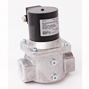 SC1612 Gas Solenoid Valve, 1.5in BSP, 230vAC, Banico ZEV40 <!DOCTYPE html>
<html lang=\"en\">
<head>
<meta charset=\"UTF-8\">
<meta name=\"viewport\" content=\"width=device-width, initial-scale=1.0\">
<title>Product Description - Gas Solenoid Valve</title>
</head>
<body>
<h1>Gas Solenoid Valve - Banico ZEV32</h1>
<p>The Banico ZEV32 Gas Solenoid Valve is designed for effective control of gas flow, ensuring safety and reliability in various gas applications.</p>
<ul>
<li>Size: 1.25 inch BSP (British Standard Pipe)</li>
<li>Voltage: 230v AC</li>
<li>Robust build quality for longevity and dependability</li>
<li>Suitable for a wide range of gas types</li>
<li>Fast acting for quick response to system commands</li>
<li>CE certified, adhering to European safety standards</li>
</ul>
</body>
</html> 