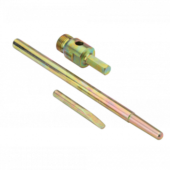 TK5300 Diamond Core Drill Hex Adaptor Pack c/w Drift Key & 12mm Guide Rod <!DOCTYPE html>
<html lang=\"en\">
<head>
<meta charset=\"UTF-8\">
<title>Diamond Core Drill Hex Adaptor Pack</title>
</head>
<body>

<h1>Diamond Core Drill Hex Adaptor Pack</h1>
<p>Maximize your drilling capabilities with our high-quality Diamond Core Drill Hex Adaptor Pack, complete with Drift Key and 12mm Guide Rod.</p>

<ul>
<li><strong>Hex Adaptor:</strong> Facilitates the attachment of diamond core bits to drills with compatible hex fittings.</li>
<li><strong>Drift Key:</strong> Essential for safely removing the adaptor or core bits from the drill.</li>
<li><strong>12mm Guide Rod:</strong> Acts as a pilot for accurate drilling and ensures consistent results.</li>
<li><strong>Durable Construction:</strong> Built to withstand the rigors of heavy-duty drilling tasks.</li>
<li><strong>Easy to Use:</strong> Designed for quick assembly and disassembly, enhancing user convenience.</li>
<li><strong>Compatibility:</strong> Suitable for use with most standard core drilling machines and core bits.</li>
</ul>

</body>
</html> 