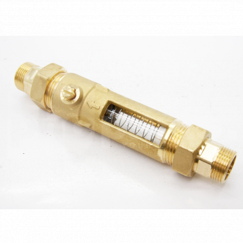 MT2350 Flow Meter, 3/4in Unions, 5-42Ltr/min, Mitsubishi Ecodan <!DOCTYPE html>
<html>
<head>
<title>Product Description</title>
</head>
<body>

<h2>Flow Meter - Mitsubishi Ecodan</h2>
<p>
The Flow Meter for Mitsubishi Ecodan is a high-quality accessory designed to enhance the performance and functionality of your Mitsubishi Ecodan Heat Pump system. It accurately measures the flow rate of liquid passing through the system, allowing for precise monitoring and efficient energy management.
</p>

<h3>Product Features:</h3>
<ul>
<li>Compatible with Mitsubishi Ecodan Heat Pump system</li>
<li>Features 3/4in Unions for easy installation</li>
<li>Flow range: 5-42 liters per minute</li>
<li>Precision measurement for accurate monitoring</li>
<li>Allows for efficient energy management</li>
</ul>

</body>
</html> Flow Meter, 3/4in Unions, 5-42Ltr/min, Mitsubishi Ecodan