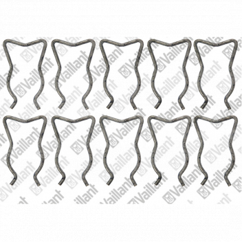 VC8801 Clip, Wire Type, (Pack of 10) DHW Ht Exchanger, Turbomax Plus/Pro <!DOCTYPE html>
<html>
<head>
<title>Product Description</title>
</head>
<body>

<h1>Clip, Wire Type, (Pack of 10) DHW Ht Exchanger, Turbomax Plus/Pro</h1>

<ul>
<li>Pack of 10 wire type clips</li>
<li>Specifically designed for DHW Heat Exchangers</li>
<li>Compatible with Turbomax Plus/Pro models</li>
<li>Durable construction for secure fastening</li>
<li>Easy to install and replace</li>
<li>Ensures optimal performance of heat exchangers</li>
</ul>

</body>
</html> 