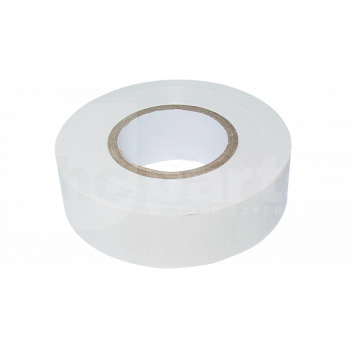 ED6075 Insulation Tape, White PVC, 19mm x 20m <!DOCTYPE html>
<html>
<head>
<title>Insulation Tape</title>
</head>
<body>

<h1>Insulation Tape</h1>

<h2>Product Description:</h2>
<p>This Insulation Tape is made of high-quality white PVC material, providing excellent durability and insulation properties. It is designed to be used for electrical insulation, wire bundling, and repair applications.</p>

<h2>Product Features:</h2>
<ul>
<li>Color: White</li>
<li>Material: PVC</li>
<li>Width: 19mm</li>
<li>Length: 20m</li>
<li>Provides excellent electrical insulation</li>
<li>Durable and long-lasting</li>
<li>Easy to use and apply</li>
<li>Offers reliable insulation for wire bundling</li>
<li>Can be used for various repair applications</li>
</ul>

</body>
</html> Insulation Tape, White PVC, 19mm x 20m