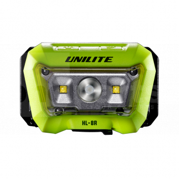 BD1614 Head Torch, Unilite HL-8R, 475 Lumen, Rechargeable Dual Beam LED <!DOCTYPE html>
<html>
<head>
<title>Head Torch - Unilite HL-8R</title>
</head>
<body>

<h1>Head Torch - Unilite HL-8R</h1>

<h2>Description:</h2>
<p>The Unilite HL-8R Head Torch is a powerful and versatile lighting solution for various outdoor activities. With a maximum output of 475 lumens, this rechargeable dual beam LED head torch provides excellent visibility in low-light conditions. The dual beam feature allows you to switch between a spot beam for long-distance illumination and a flood beam for wide-area coverage. The adjustable headband ensures a comfortable fit, making it suitable for extended use. </p><head>
  <style>
    table {
      font-family: Arial, sans-serif