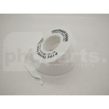JA5010 PTFE Tape 12mm x 12m Roll <!DOCTYPE html>
<html>
<head>
<title>PTFE Tape 12mm x 12m Roll</title>
</head>
<body>

<h1>Product Description</h1>

<h2>PTFE Tape 12mm x 12m Roll</h2>

<p>Introducing the PTFE Tape 12mm x 12m Roll, a versatile and essential tool for a variety of applications. This high-quality tape is made from PTFE (Polytetrafluoroethylene), known for its excellent non-stick and heat-resistance properties. Whether you are a DIY enthusiast, plumber, or professional tradesperson, this PTFE tape is a must-have in your toolbox.</p>

<h3>Product Features:</h3>
<ul>
<li>12mm width and 12m length for ample coverage</li>
<li>Made from PTFE material for non-stick and heat resistance</li>
<li>Provides a tight and leak-proof seal for threaded pipes and fittings</li>
<li>Easy to apply and remove</li>
<li>Compatible with a wide range of fluids and chemicals</li>
<li>Durable and long-lasting</li>
</ul>

<p>Don\'t compromise on quality when it comes to sealing pipes and fittings. Invest in the reliable PTFE Tape 12mm x 12m Roll today!</p>

</body>
</html> PTFE tape, 12mm, 12m, roll