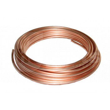 PJ1020 Pipe, 10mm Soft Copper, 25m Coil <!DOCTYPE html>
<html lang=\"en\">
<head>
<meta charset=\"UTF-8\">
<meta name=\"viewport\" content=\"width=device-width, initial-scale=1.0\">
<title>10mm Soft Copper Pipe - 25m Coil</title>
</head>
<body>
<h1>10mm Soft Copper Pipe - 25m Coil</h1>
<p>This high-quality 10mm soft copper pipe is ideal for plumbing, gas, refrigeration, and other applications. The 25m coil allows for easy storage and handling while providing ample length for various installations.</p>

<ul>
<li>Diameter: 10mm</li>
<li>Length: 25 meters</li>
<li>Material: Soft copper</li>
<li>Flexible and easy to bend by hand</li>
<li>Seamless construction for a leak-free performance</li>
<li>Resistant to corrosion and high temperatures</li>
<li>Complies with industry standards for safety and quality</li>
</ul>
</body>
</html> 