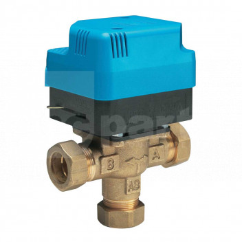 VF4500 Horstmann Z322 3 Port Mid Position Valve, 22mm <!DOCTYPE html>
<html lang=\"en\">
<head>
<meta charset=\"UTF-8\">
<meta name=\"viewport\" content=\"width=device-width, initial-scale=1.0\">
<title>Horstmann Z322 3 Port Mid Position Valve</title>
</head>
<body>
<h1>Horstmann Z322 3 Port Mid Position Valve, 22mm</h1>
<ul>
<li>3-port mid position valve for controlling the flow of water in a domestic central heating system</li>
<li>22mm compression fittings for easy installation</li>
<li>Manual lever for filling & draining the system</li>
<li>Spring return mechanism for reliable operation</li>
<li>Electrical connections: Industry standard 5-wire installation</li>
<li>Durable and long-lasting with metal and hard polymer construction</li>
<li>Designed to work with actuators for automated control</li>
</ul>
</body>
</html> 