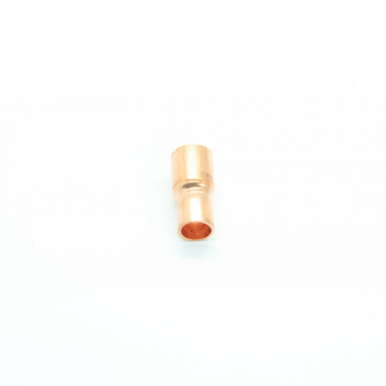 TD4102 Reducer Fitting, MxF, 3/8in x 1/4in, End Feed Copper <!DOCTYPE html>
<html lang=\"en\">
<head>
<meta charset=\"UTF-8\">
<meta name=\"viewport\" content=\"width=device-width, initial-scale=1.0\">
<title>Reducer Fitting Product Description</title>
</head>
<body>
<h1>Reducer Fitting, MxF, 3/8in x 1/4in, End Feed Copper</h1>
<p>This high-quality reducer fitting is designed to connect pipes of different diameters seamlessly. The MxF (male x female) configuration allows for a reliable and secure connection in your plumbing system.</p>
<ul>
<li>Material: Durable end feed copper for longevity and corrosion resistance</li>
<li>Size: Reduces from 3/8 inch to 1/4 inch for versatile pipe connections</li>
<li>Connection Type: MxF (male by female) threads ensure a secure fit</li>
<li>Installation: Easy end feed installation for a strong, leak-proof joint</li>
<li>Usage: Ideal for both residential and commercial plumbing applications</li>
<li>Compliance: Meets industry standards for quality and safety</li>
</ul>
</body>
</html> 