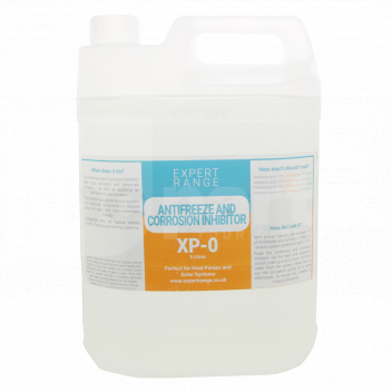 FC1585 Antifreeze & Inhibitor for Solar & Heat Pumps, 20Ltr, Expert XP-0 <!DOCTYPE html>
<html>
<head>
<title>Antifreeze & Inhibitor for Solar & Heat Pumps, 20Ltr, Expert XP-0</title>
</head>
<body>
<h1>Antifreeze & Inhibitor for Solar & Heat Pumps, 20Ltr, Expert XP-0</h1>
<h2>Product Description:</h2>
<p>Expert XP-0 is a high-quality antifreeze and inhibitor specifically formulated for solar and heat pump systems. It is designed to protect and enhance the performance of your solar or heat pump system.</p>
<h2>Product Features:</h2>
<ul>
<li>Formulated for solar and heat pump systems</li>
<li>Provides excellent protection against freezing and corrosion</li>
<li>Increases heat transfer efficiency</li>
<li>Compatible with all common metals and elastomers used in solar and heat pump systems</li>
<li>Long-lasting formula for extended system life</li>
<li>Non-toxic and environmentally friendly</li>
<li>Easy to use and apply</li>
<li>Comes in a convenient 20Ltr container</li>
</ul>
</body>
</html> Antifreeze, Inhibitor, Solar, Heat Pumps, 20Ltr, Expert XP-0