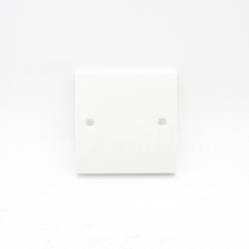 ED2050 Blanking Plate, 1 Gang, White Plastic <!DOCTYPE html>
<html>
<head>
</head>
<body>
<h1>Blanking Plate, 1 Gang, White Plastic</h1>
<ul>
<li>1 Gang blanking plate</li>
<li>Made of durable white plastic</li>
<li>Easy to install and remove</li>
<li>Provides a clean and professional look</li>
<li>Ensures safety by covering unused electrical outlets</li>
<li>Compatible with standard 1 Gang electrical boxes</li>
<li>Suitable for both residential and commercial applications</li>
<li>Can be painted to match any decor</li>
<li>Dimensions: [insert dimensions here]</li>
<li>Weight: [insert weight here]</li>
</ul>
</body>
</html> Blanking Plate, 1 Gang, White Plastic