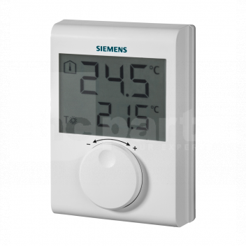 TN1235 Digital Room Stat (Programmable), Siemens RDJ100 (Hard Wired) <!DOCTYPE html>
<html lang=\"en\">
<head>
<meta charset=\"UTF-8\">
<meta name=\"viewport\" content=\"width=device-width, initial-scale=1.0\">
<title>Siemens RDJ100 Programmable Digital Room Stat</title>
</head>
<body>
<div class=\"product-description\">
<h1>Siemens RDJ100 Programmable Digital Room Stat (Hard Wired)</h1>
<ul>
<li>Programmable daily/weekly schedule for efficient heating control</li>
<li>Hard-wired connection for reliable operation</li>
<li>Large, easy-to-read LCD display for effortless temperature monitoring</li>
<li>Energy-saving features for cost-effective heating management</li>
<li>User-friendly interface with simple button controls</li>
<li>Manual override function for immediate temperature adjustment</li>
<li>Advanced settings for holiday mode, ensuring energy-saving while away</li>
<li>Precise temperature control with a range of 5°C to 30°C</li>
<li>Compatible with most contemporary heating systems</li>
<li>Modern design that blends well with various interior decors</li>
</ul>
</div>
</body>
</html> 