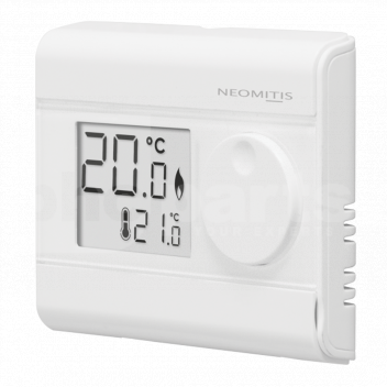 NE2010 Digital Room Stat, Neomitis RT0 <p>With a simplified design, this digital room thermostat is designed to be used easily for maximum comfort whilst also being easier for you to save energy and money. Despite being stylish and&nbsp
