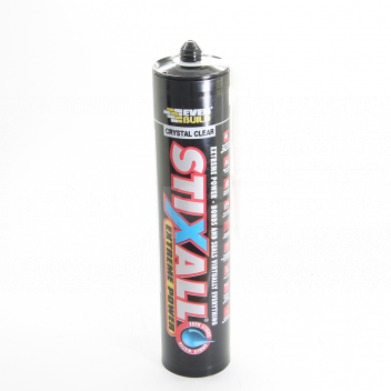 JA6260 Stixall All Weather Grab Adhesive / Sealant, 290ml Tube, Clear <!DOCTYPE html>
<html lang=\"en\">

<head>
<meta charset=\"UTF-8\">
<meta name=\"viewport\" content=\"width=device-width, initial-scale=1.0\">
<title>Product Description</title>
</head>

<body>
<h1>Stixall All Weather Grab Adhesive / Sealant</h1>
<h2>290ml Tube, Clear</h2>
<p>Stixall All Weather Grab Adhesive / Sealant is a versatile and durable adhesive solution suitable for use in various construction and DIY projects. Whether you need to bond or seal materials, this product ensures a strong and long-lasting hold in all weather conditions.</p>

<h3>Product Features:</h3>
<ul>
<li>Weatherproof adhesion: Bonds and seals in all weather conditions, making it perfect for both indoor and outdoor applications.</li>
<li>Multi-purpose: Suitable for bonding various materials including wood, metal, glass, plastic, brick, and more.</li>
<li>Fast curing: It sets quickly, allowing you to proceed with your project without delays.</li>
<li>Transparent finish: The clear color of the adhesive ensures a seamless and discreet bond.</li>
<li>Flexible and durable: Provides a flexible and robust bond that withstands vibrations, impacts, and temperature changes.</li>
<li>Easy application: The 290ml tube and nozzle allow for precise and controlled dispensing of the adhesive, ensuring minimal waste.</li>
<li>Paintable and sandable: After curing, it can be painted over and sanded for a smooth and polished finish.</li>
<li>Long-lasting performance: Offers excellent resistance to UV rays, moisture, and chemicals, ensuring a reliable hold over time.</li>
</ul>
</body>

</html> Stixall, All Weather, Grab Adhesive, Sealant, 290ml Tube, Clear