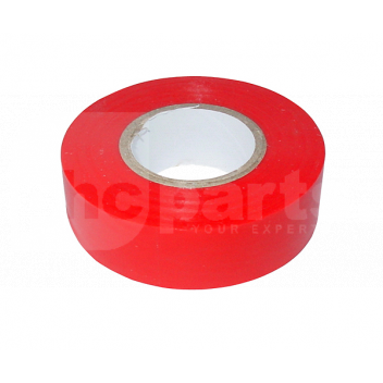 ED6071 Insulation Tape, Red PVC, 19mm x 20m Roll <!DOCTYPE html>
<html>
<head>
<title>Product Description</title>
</head>
<body>
<h1>Insulation Tape - Red PVC - 19mm x 20m Roll</h1>
<p>
This insulation tape is a high-quality PVC tape that provides excellent electrical insulation and insulation against moisture and dust. It is designed to meet the demanding requirements of electrical and industrial applications, offering durability and reliable performance.
</p>

<h2>Product Features:</h2>
<ul>
<li>Red PVC insulation tape</li>
<li>Width: 19mm</li>
<li>Length: 20m</li>
<li>Provides excellent electrical insulation</li>
<li>Offers insulation against moisture and dust</li>
<li>Durable and reliable performance</li>
<li>Suitable for electrical and industrial applications</li>
</ul>

</body>
</html> Insulation Tape, Red, PVC, 19mm, 20m Roll