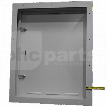 TJA282 Aluminium Overbox, 660mm x 810mm x 100mm, for Built in Meter Boxes <!DOCTYPE html>
<html lang=\"en\">
<head>
<meta charset=\"UTF-8\">
<meta name=\"viewport\" content=\"width=device-width, initial-scale=1.0\">
<title>Aluminium Overbox Product Description</title>
</head>
<body>
<h1>Aluminium Overbox for Built-in Meter Boxes</h1>
<p>Protect and encase your built-in meter boxes with our Aluminium Overbox, designed to provide a lasting solution for damaged or unsightly meter boxes.</p>
<ul>
<li>Dimensions: 660mm (H) x 810mm (W) x 100mm (D)</li>
<li>Material: High-quality aluminium construction for durability</li>
<li>Weatherproof design ensures protection against the elements</li>
<li>Easy to install with pre-drilled fixing holes</li>
<li>Secure lockable door to prevent unauthorized access</li>
<li>Corrosion-resistant, ideal for outdoor use</li>
<li>Compatible with most standard built-in meter box sizes</li>
</ul>
</body>
</html> 