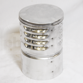 9205402 125mm TF1 Gas Cowl, Aluminium <!DOCTYPE html>
<html lang=\"en\">
<head>
<meta charset=\"UTF-8\">
<meta name=\"viewport\" content=\"width=device-width, initial-scale=1.0\">
<title>125mm Gas/Oil Flexi Liner, Class 2 (Per Metre) Product Description</title>
</head>
<body>
<div>
<h1>125mm Gas/Oil Flexi Liner, Class 2 (Per Metre)</h1>
<p>Our 125mm Class 2 Gas/Oil Flexi Liner is an essential component for the safe and efficient venting of combustion gases from gas or oil-fired appliances. Sold per metre, it offers an adaptable solution for lining existing chimney flues or ducts.</p>
<ul>
<li><strong>Diameter:</strong> 125mm - ideal for small to medium-sized appliances.</li>
<li><strong>Material:</strong> High-grade, corrosion-resistant stainless steel.</li>
<li><strong>Flexibility:</strong> Easily bends to accommodate offsets in the chimney.</li>
<li><strong>Length:</strong> Available per metre, can be cut to the required length.</li>
<li><strong>Class 2 Rating:</strong> Suitable for gas and kerosene oil appliances with flue gas temperatures not exceeding 260°C.</li>
<li><strong>Installation:</strong> Quick and simple to install, reducing time and labour costs.</li>
<li><strong>Durability:</strong> Designed for long-lasting performance and reliability.</li>
<li><strong>Compliance:</strong> Meets relevant European and local standards for safety and performance.</li>
</ul>
</div>
</body>
</html> 125mm flexi liner, gas oil flue liner, 5 inch chimney liner, class 2 flexible flue, metal flue liner per metre