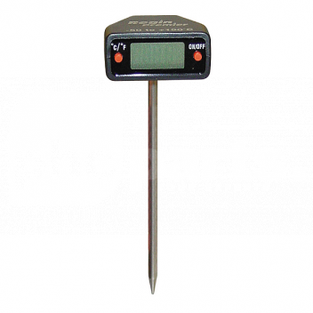 TJ1902 Pocket Immersion Thermometer -50 to +150 Deg C <!DOCTYPE html>
<html lang=\"en\">
<head>
<meta charset=\"UTF-8\">
<meta name=\"viewport\" content=\"width=device-width, initial-scale=1.0\">
<title>Pocket Immersion Thermometer</title>
</head>
<body>
<h1>Pocket Immersion Thermometer</h1>
<p>Accurately measure temperature in a range of applications with the convenient Pocket Immersion Thermometer. Ideal for laboratory use, food service, or outdoor measurements.</p>
<ul>
<li>Temperature Range: -50 to +150 Degrees Celsius</li>
<li>Portable and easy to carry</li>
<li>Durable construction suitable for various environments</li>
<li>Quick and accurate readings</li>
<li>Simple to read display</li>
<li>Waterproof design for immersion applications</li>
<li>Includes protective sheath with pocket clip</li>
</ul>
</body>
</html> 