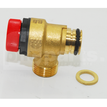 SA2557 Pressure Relief Valve, Ideal Isar HE (From XF) Logic, Evo HE <!DOCTYPE html>
<html lang=\"en\">
<head>
<meta charset=\"UTF-8\">
<meta name=\"viewport\" content=\"width=device-width, initial-scale=1.0\">
<title>Pressure Relief Valve for Ideal Isar/Evo Models</title>
</head>
<body>
<div class=\"product-description\">
<h1>Pressure Relief Valve for Ideal Isar HE, Logic, & Evo HE Boilers</h1>
<p>This pressure relief valve is specifically designed to fit the Ideal Isar HE, Logic, and Evo HE boiler models, ensuring effective management of pressure within your heating system.</p>
<ul>
<li>Compatible with Ideal Isar HE, Logic, and Evo HE models</li>
<li>Prevents overpressure by releasing excess water</li>
<li>Enhances safety by maintaining optimal operating pressure</li>
<li>Constructed from durable materials for long-lasting use</li>
<li>Easy to install, ensuring quick replacement</li>
<li>Original Equipment Manufacturer (OEM) quality for reliability</li>
<li>Pressure rating: From XF standard</li>
</ul>
</div>
</body>
</html> 