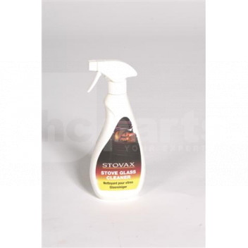 SU8100 Stove Glass Cleaner, Spray On, 650ml Bottle <!DOCTYPE html>
<html>
<head>
<title>Stove Glass Cleaner - 650ml</title>
</head>
<body>

<div class=\"product-description\">
<h1>Stove Glass Cleaner - 650ml</h1>
<p>This Stove Glass Cleaner is designed to make the task of cleaning your stove\'s glass quick and effective. Its easy spray-on application ensures a hassle-free cleaning experience.</p>

<ul>
<li>Specially formulated for stove glass surfaces</li>
<li>Convenient spray-on application</li>
<li>Large 650ml bottle for multiple uses</li>
<li>Efficiently removes soot, creosote, and grime</li>
<li>Leaves behind a streak-free shine</li>
<li>Suitable for all types of stove glass</li>
<li>Non-toxic and easy to use</li>
</ul>
</div>

</body>
</html> 
