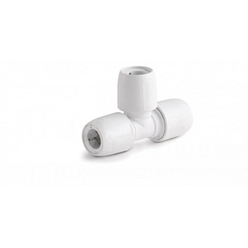PPW0504 Hep2O Equal Tee, 15mm, White <!DOCTYPE html>
<html lang=\"en\">
<head>
<meta charset=\"UTF-8\">
<meta name=\"viewport\" content=\"width=device-width, initial-scale=1.0\">
<title>Hep2O Equal Tee, 15mm, White - Product Description</title>
</head>
<body>

<!-- Product Description Section -->
<section>
<h1>Hep2O Equal Tee, 15mm, White</h1>
<!-- Bullet Points for Product Features -->
<ul>
<li>Size: 15mm diameter</li>
<li>Color: White</li>
<li>Secure demounting with the HepKey system</li>
<li>Flexibility for easier installation in tight spaces</li>
<li>In4Sure joint recognition for secure joints</li>
<li>SmartSleeve stays captive in the pipe</li>
<li>Suitable for central heating systems</li>
<li>Lead-free and non-toxic materials</li>
<li>50-year industry leading warranty</li>
</ul>
</section>
</body>
</html> 