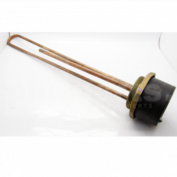 ED1015 Immersion Heater, 18in Copper Sheathed (Inc 11in Stat) <!DOCTYPE html>
<html>
<head>
<title>Immersion Heater</title>
</head>
<body>
<h1>Immersion Heater, 18in Copper Sheathed (Inc 11in Stat)</h1>
<p>Introducing our high-quality immersion heater designed for efficient heating of water. With an 18in copper sheath and an included 11in thermostat, this immersion heater is perfect for various water heating applications.</p>

<h2>Product Features:</h2>
<ul>
<li>18in copper sheathed immersion heater</li>
<li>Includes an 11in thermostat for precise temperature control</li>
<li>Designed for efficient and rapid water heating</li>
<li>Perfect for use in various water heating applications</li>
<li>Durable and long-lasting construction</li>
<li>Easy to install and replace existing immersion heaters</li>
<li>Compatible with standard water heating systems</li>
<li>Safe and reliable operation</li>
<li>Energy-efficient design for cost savings</li>
<li>Comes with a user manual for easy setup and usage</li>
</ul>
</body>
</html> Immersion Heater, 18in, Copper Sheathed, 11in Stat