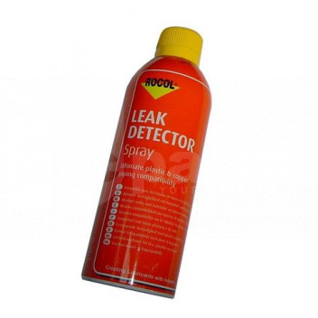 TJ2115 Leak Detector Spray, Rocol, 300ml <!DOCTYPE html>
<html lang=\"en\">
<head>
<meta charset=\"UTF-8\">
<meta name=\"viewport\" content=\"width=device-width, initial-scale=1.0\">
<title>Leak Detector Spray Product Description</title>
</head>
<body>
<h1>Leak Detector Spray</h1>
<h2>Rocol - 300ml</h2>
<ul>
<li>Easy-to-use spray for detecting gas leaks</li>
<li>Non-flammable and non-corrosive formula</li>
<li>Can be used on a variety of surfaces, including metal and plastic</li>
<li>Ideal for use on pipelines, cylinders, valves, and joints</li>
<li>Produces a visible foam to indicate the presence of a leak</li>
<li>300ml can provides ample coverage for multiple applications</li>
<li>Meets industry standards for leak detection</li>
</ul>
</body>
</html> 