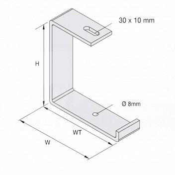 FX7606 Hanging Bracket for Cable Tray, C Type, 225mm <!DOCTYPE html>
<html>
<head>
<title>Hanging Bracket for Cable Tray</title>
</head>
<body>
<h1>Hanging Bracket for Cable Tray</h1>
<h2>C Type, 225mm</h2>

<p>
The Hanging Bracket for Cable Tray is a durable and reliable accessory that provides support and stability for cable trays. Its C Type design and 225mm size make it suitable for various cable management applications.
</p>

<h3>Product Features:</h3>
<ul>
<li>Strong and sturdy construction ensures long-lasting performance</li>
<li>Easy to install and adjust according to specific requirements</li>
<li>Compatible with a wide range of cable tray sizes</li>
<li>Provides secure support for heavy cables and wiring</li>
<li>Helps maintain organized and efficient cable management systems</li>
<li>Designed for optimal cable routing and protection</li>
<li>Manufactured with high-quality materials for enhanced durability</li>
<li>Ideal for use in commercial, industrial, and residential settings</li>
</ul>
</body>
</html> hanging bracket, cable tray, C type, 225mm